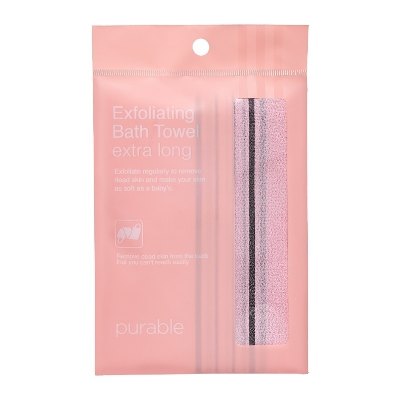 Rough exfoliating bath discount cloth