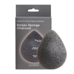 Sejas attīrīšanas līdzeklis ar kokogli Purable Konjac Sponge - Charcoal