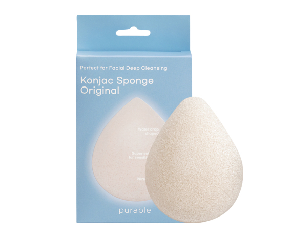 Konjaka sejas attīrīšanas līdzeklis Purable Konjac Sponge - Original